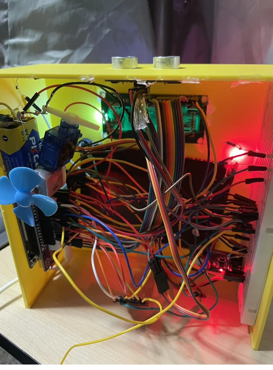 Thermogate interior wiring